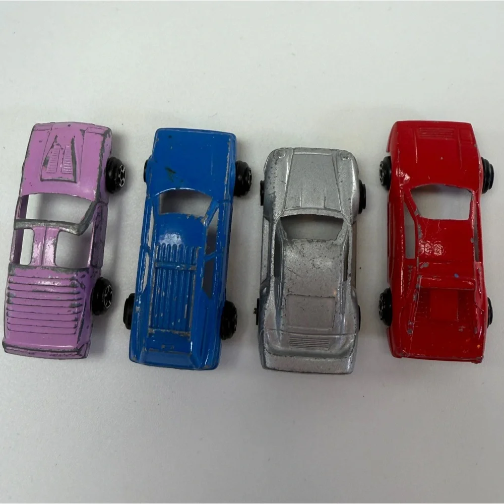VTG Tootsie Toy Die Cast 1980s‎ Cars Set of 4 Metal